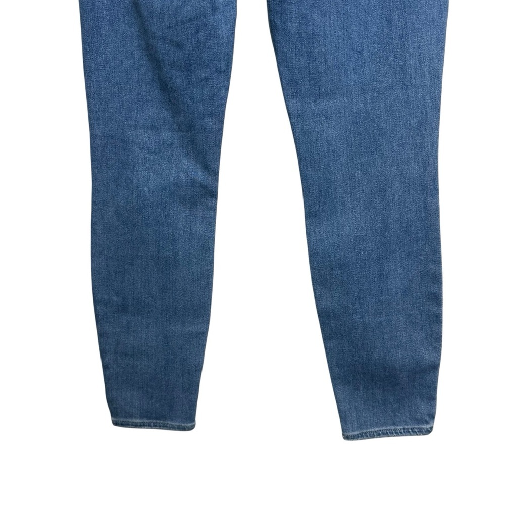PAIGE Cheeky Ultra High Rise Skinny Jeans Destructed Swap Meet Women’s Size 31 - Picture 6 of 11
